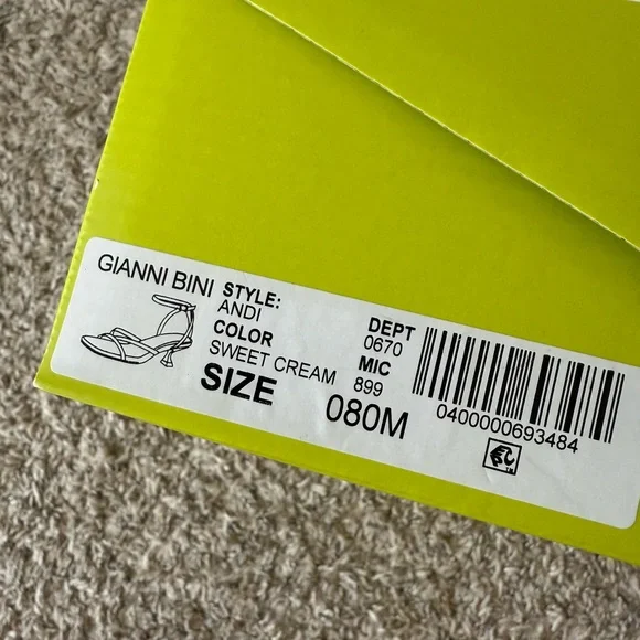 *NEW* Gianni Bini ‘Andi’ Women's Sandals - Picture 3 of 4